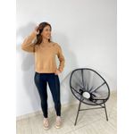MAXI MOLETOM CORAÇÃO VAZADO NUDE