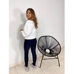 CALÇA PRADA ZÍPER BARRA PRETO