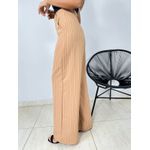 CALÇA PANTALONA RISCA DE GIZ NUDE