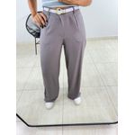 CALÇA PANTALONA VISCOLINHO CINZA