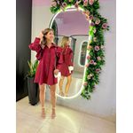 VESTIDO CURTO NOEMI MARSALA
