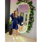 VESTIDO CURTO NOEMI AZUL MARINHO