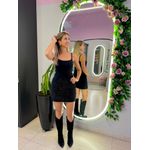 SAIA JEANS PRETO BRILHO PRETO