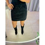 SAIA JEANS PRETO BRILHO PRETO