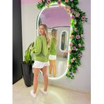 BLUSA CREPE MANGA LONGA VERDE