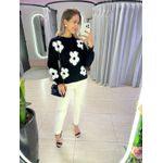 CALÇA MOM ELASTANO CRU