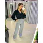 CALÇA PANTALONA LUIZA CINZA