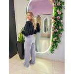 CALÇA PANTALONA LUIZA CINZA