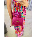 BOLSA QUADRADA ROSA