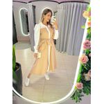 VESTIDO AGATHA NUDE/OFF