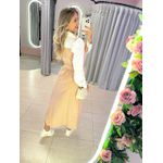 VESTIDO AGATHA NUDE/OFF