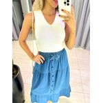 CROPPED TRICOT GOLA V OFF