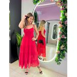 VESTIDO MIDI MIRIAN VERMELHO