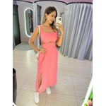 VESTIDO MIDI PAOLA ROSA