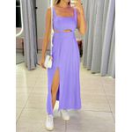 VESTIDO MIDI PAOLA LAVANDA
