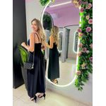 VESTIDO MIDI PAOLA PRETO