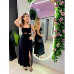VESTIDO MIDI PAOLA PRETO