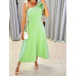 VESTIDO MIDI BELA VERDE MENTA