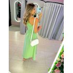 VESTIDO MIDI BELA VERDE MENTA