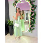 VESTIDO MIDI BELA VERDE MENTA
