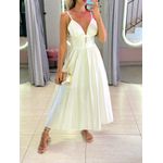 VESTIDO MIDI KARLA OFF