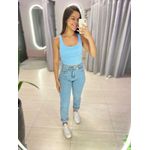 POLIAMIDA ALÇA LARGA AZUL