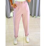 CALÇA BOLSO FRONTAL ROSE