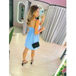 VESTIDO CURTO CAMILA AZUL