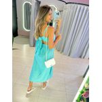 VESTIDO MIDI ISIS AZUL BEBE