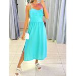 VESTIDO MIDI ISIS AZUL BEBE