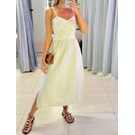 VESTIDO MIDI ISIS CRU