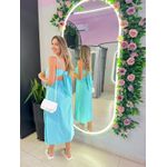 VESTIDO MIDI ISIS AZUL BEBE