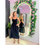 VESTIDO MIDI ISIS PRETO