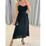 VESTIDO MIDI ISIS PRETO