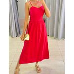 VESTIDO MIDI ISIS VERMELHO