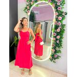 VESTIDO MIDI ISIS VERMELHO