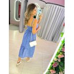 VESTIDO MIDI DUDA AZUL