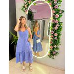 VESTIDO MIDI DUDA AZUL