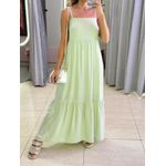 VESTIDO LONGUETE NATY VERDE