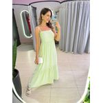 VESTIDO LONGUETE NATY VERDE