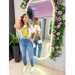 CALÇA MOM BARRA JEANS