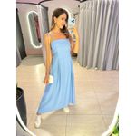 VESTIDO MIDI PATRICIA AZUL