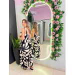 VESTIDO MIDI KATIA PRETO/NUDE