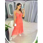 VESTIDO MIDI MIRELA CORAL
