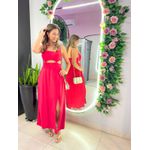 VESTIDO MIDI PAOLA VERMELHO