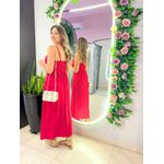 VESTIDO MIDI PAOLA VERMELHO