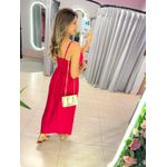 VESTIDO MIDI PAOLA VERMELHO