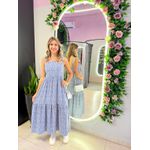 VESTIDO MIDI KATIA AZUL FLORIDO