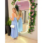 VESTIDO MIDI PAOLA AZUL CLARO