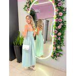 VESTIDO MIDI PAOLA VERDE CLARO
